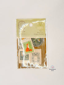 ANTIK PIAC VINTAGE EUROPEAN STAMP STICKERS | NB