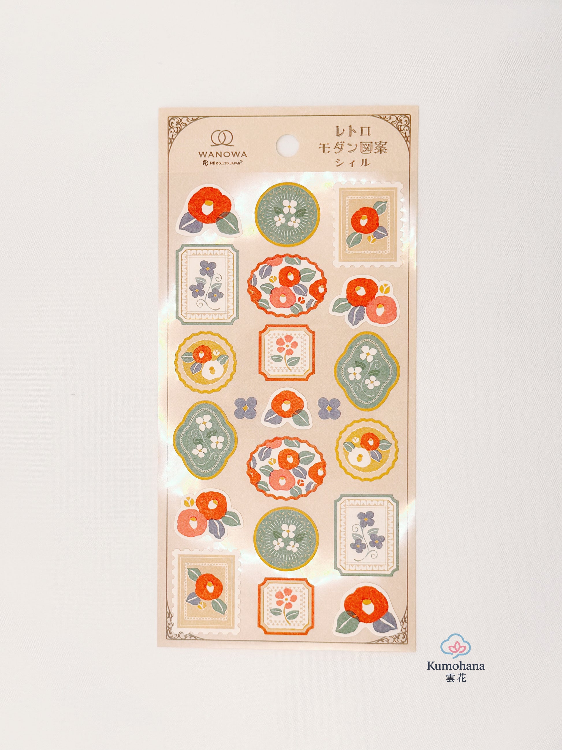 WANOWA TAISHO RETRO MODERN WASHI STICKERST | NB
