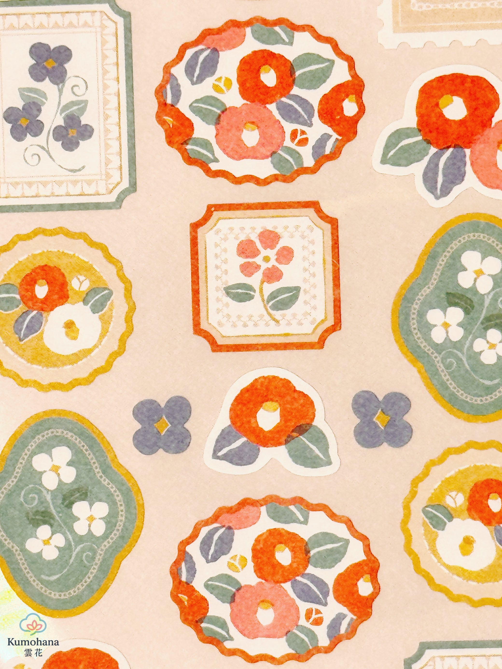 WANOWA TAISHO RETRO MODERN WASHI STICKERST | NB