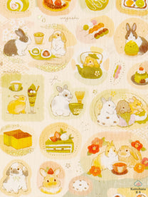 JAPANESE WASHI DECORATIVE STICKERS SERIES | NB