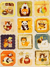 JAPANESE WASHI DECORATIVE STICKERS SERIES | NB