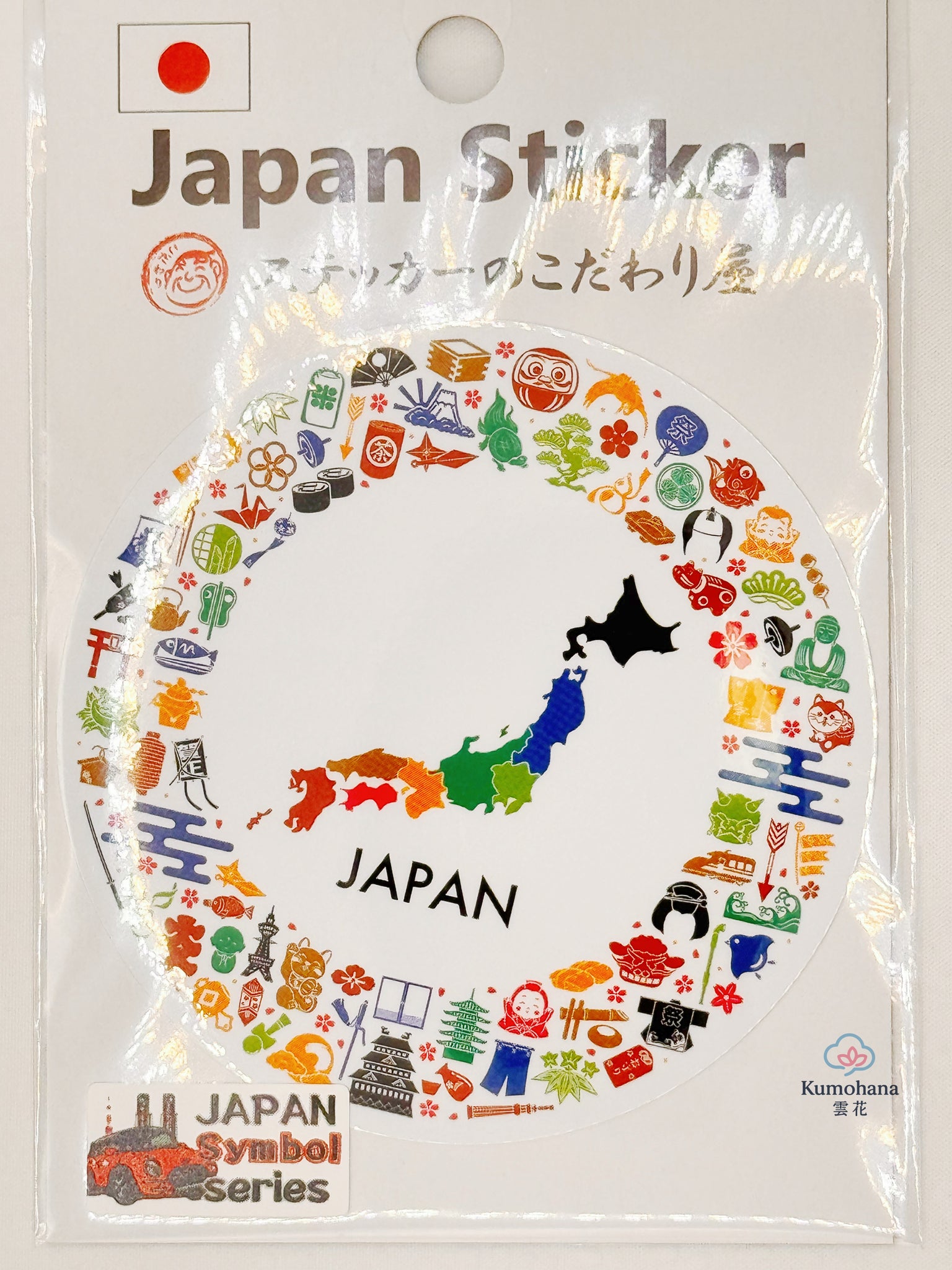 HEART OF JAPAN WATER-PROOF PVC STICKER | OZAWA