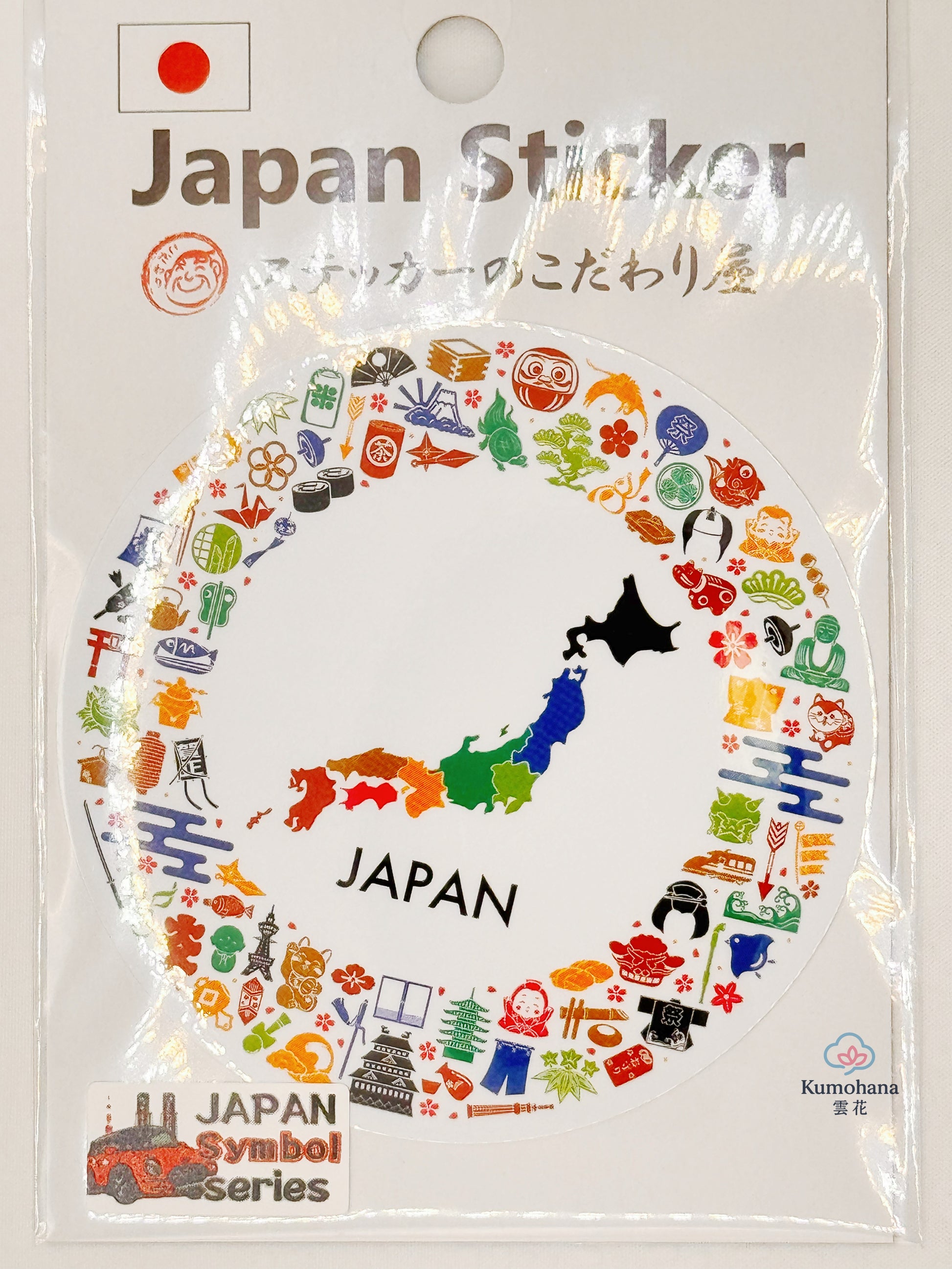 HEART OF JAPAN WATER-PROOF PVC STICKER | OZAWA