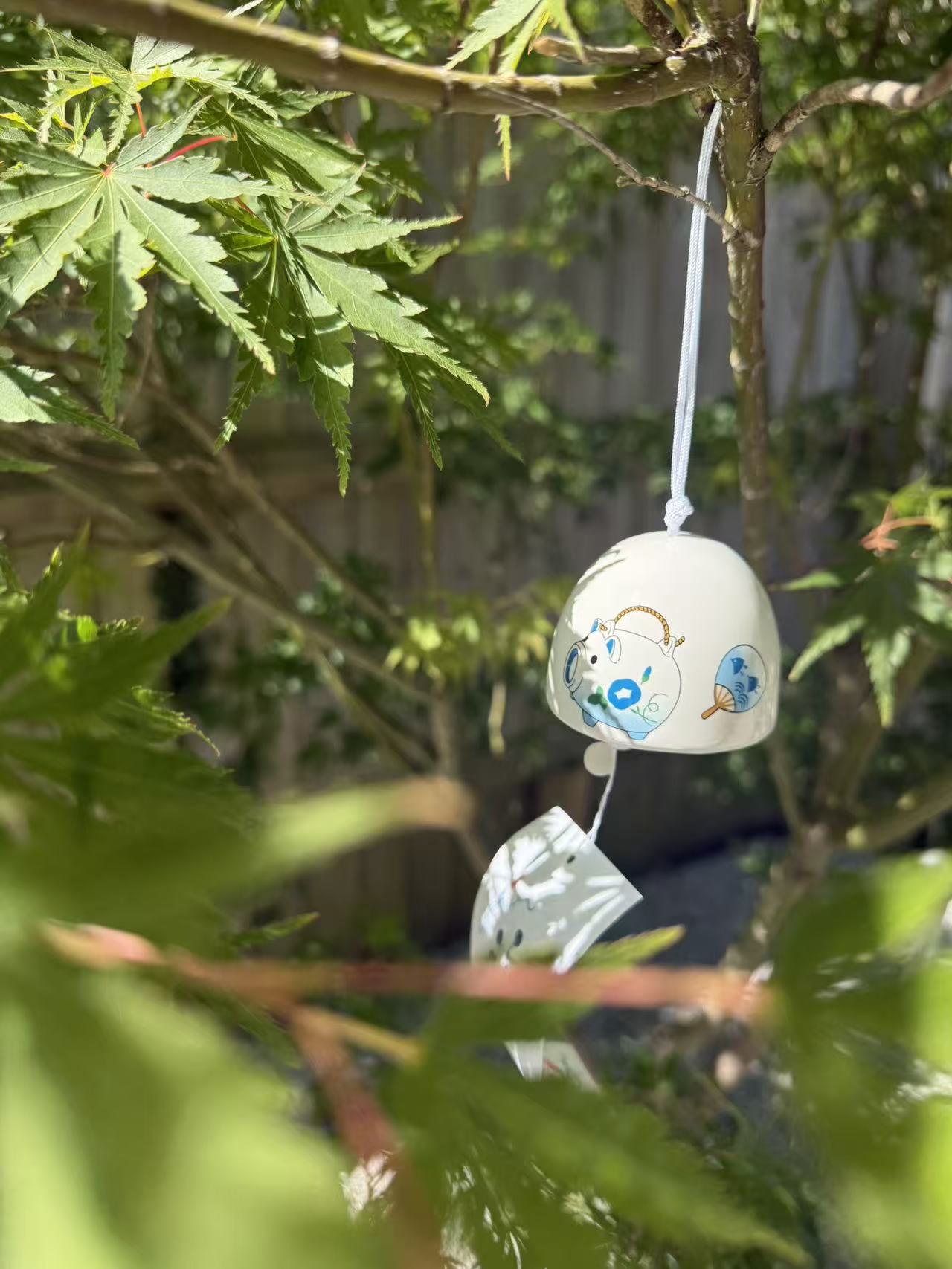 JAPANESE WIND CHIME | PIG MOTIF| MATSUMOTO CHINA