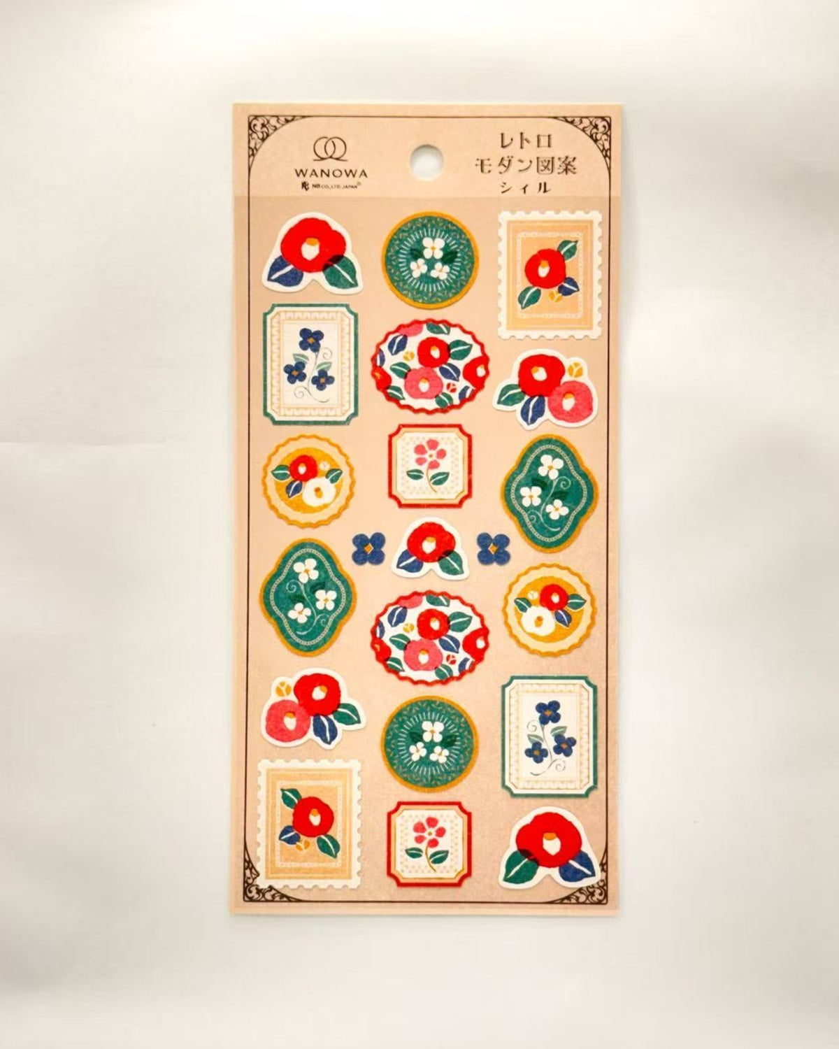 WANOWA TAISHO RETRO MODERN WASHI STICKERST | NB