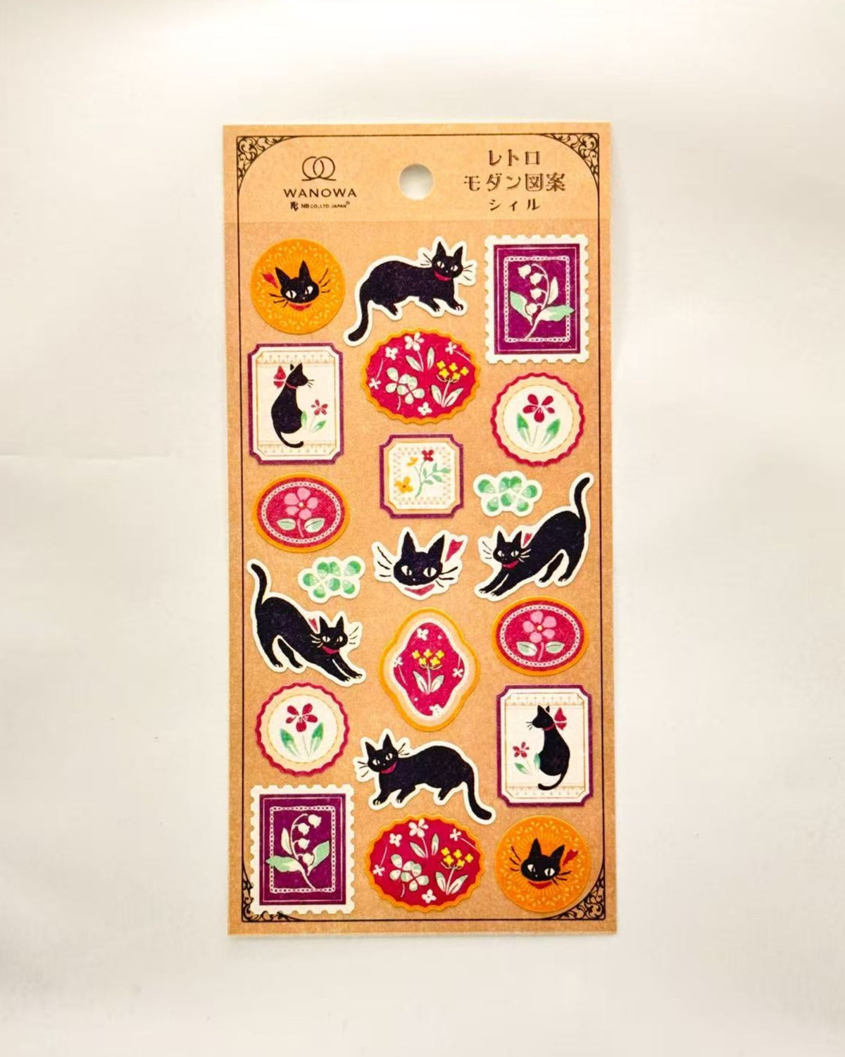 WANOWA TAISHO RETRO MODERN WASHI STICKERST | NB