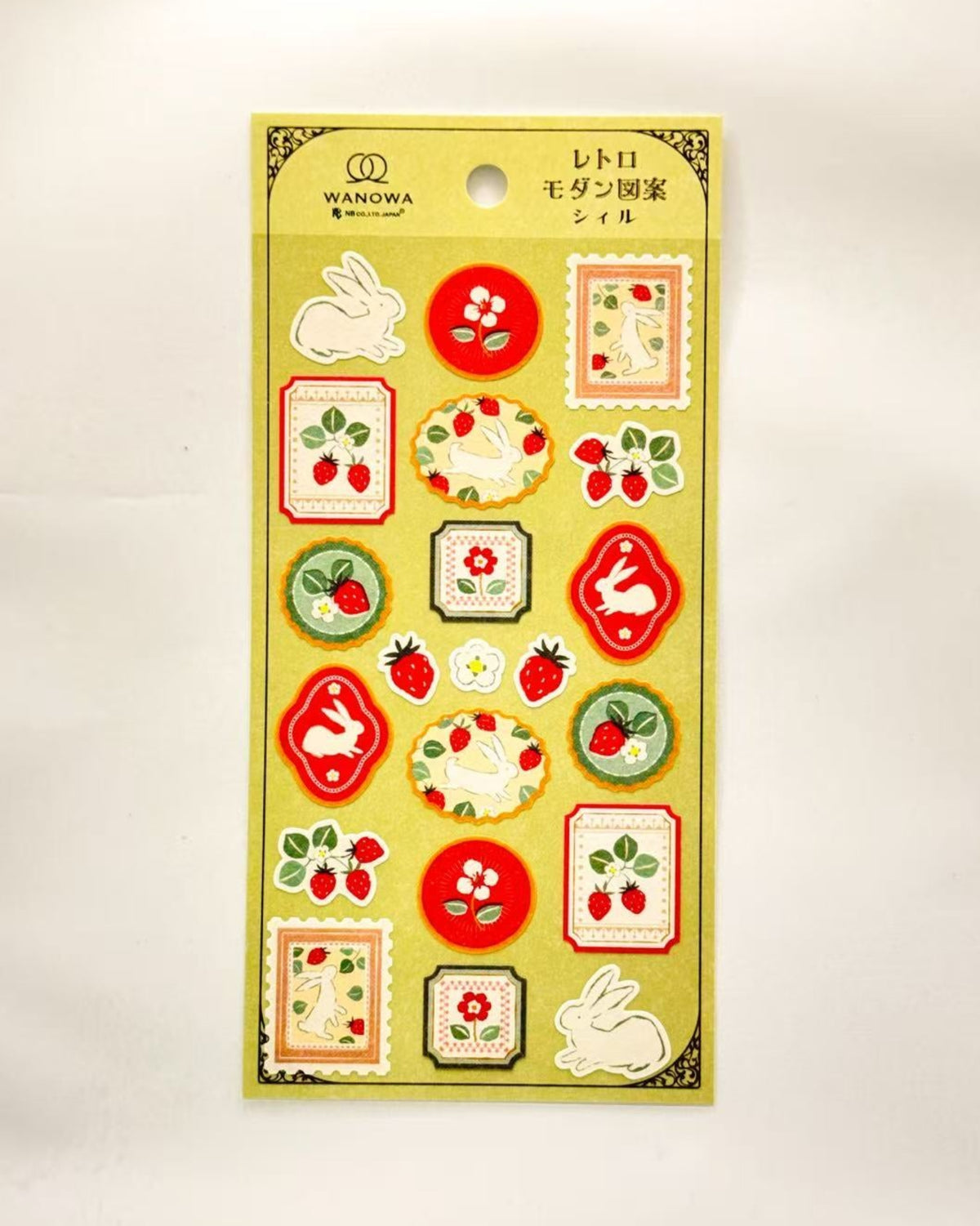 WANOWA TAISHO RETRO MODERN WASHI STICKERST | NB