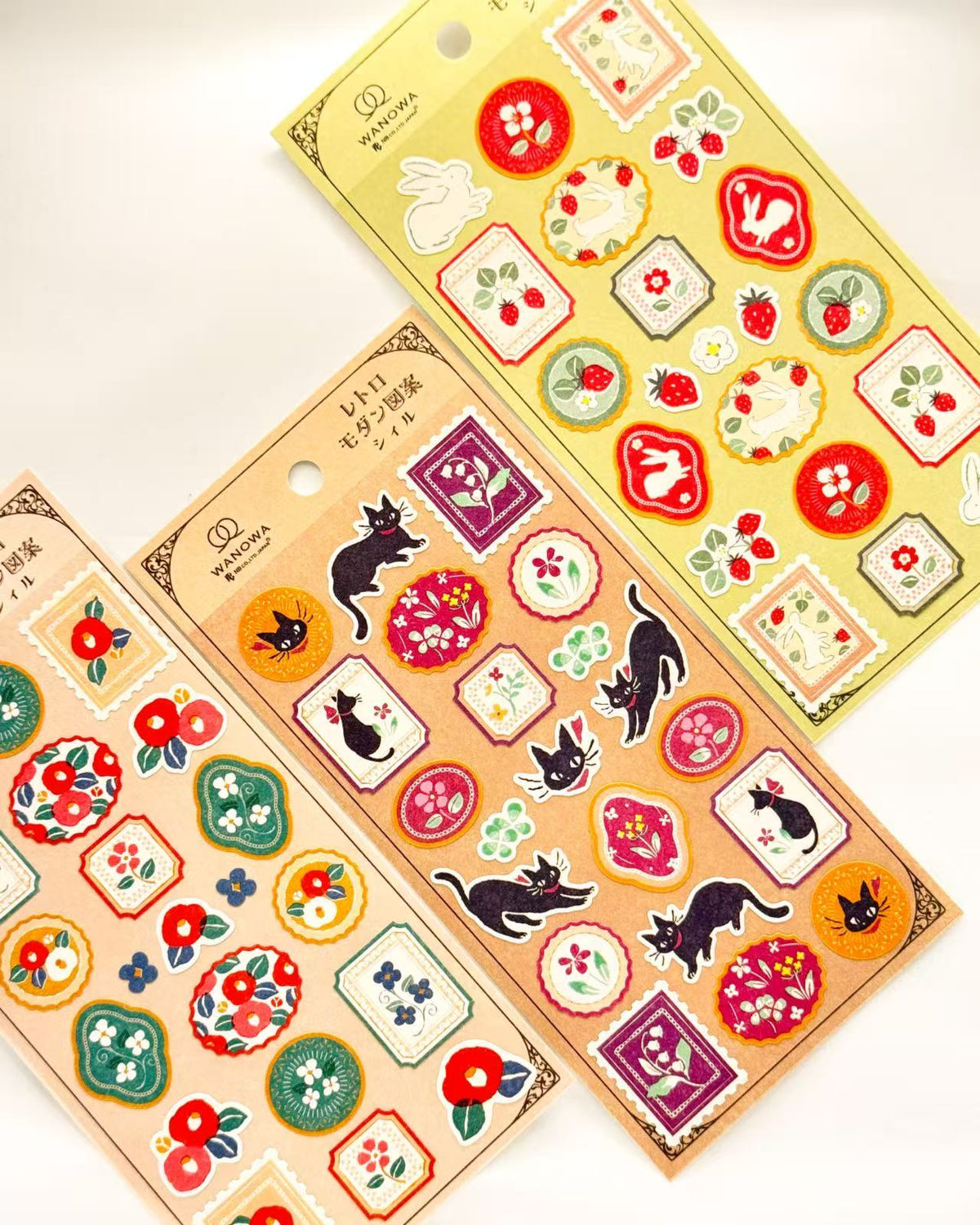 WANOWA TAISHO RETRO MODERN WASHI STICKERST | NB