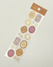 UTATANE GOLD FOIL WASHI STICKERS | NATURE COLLECTION  | NB