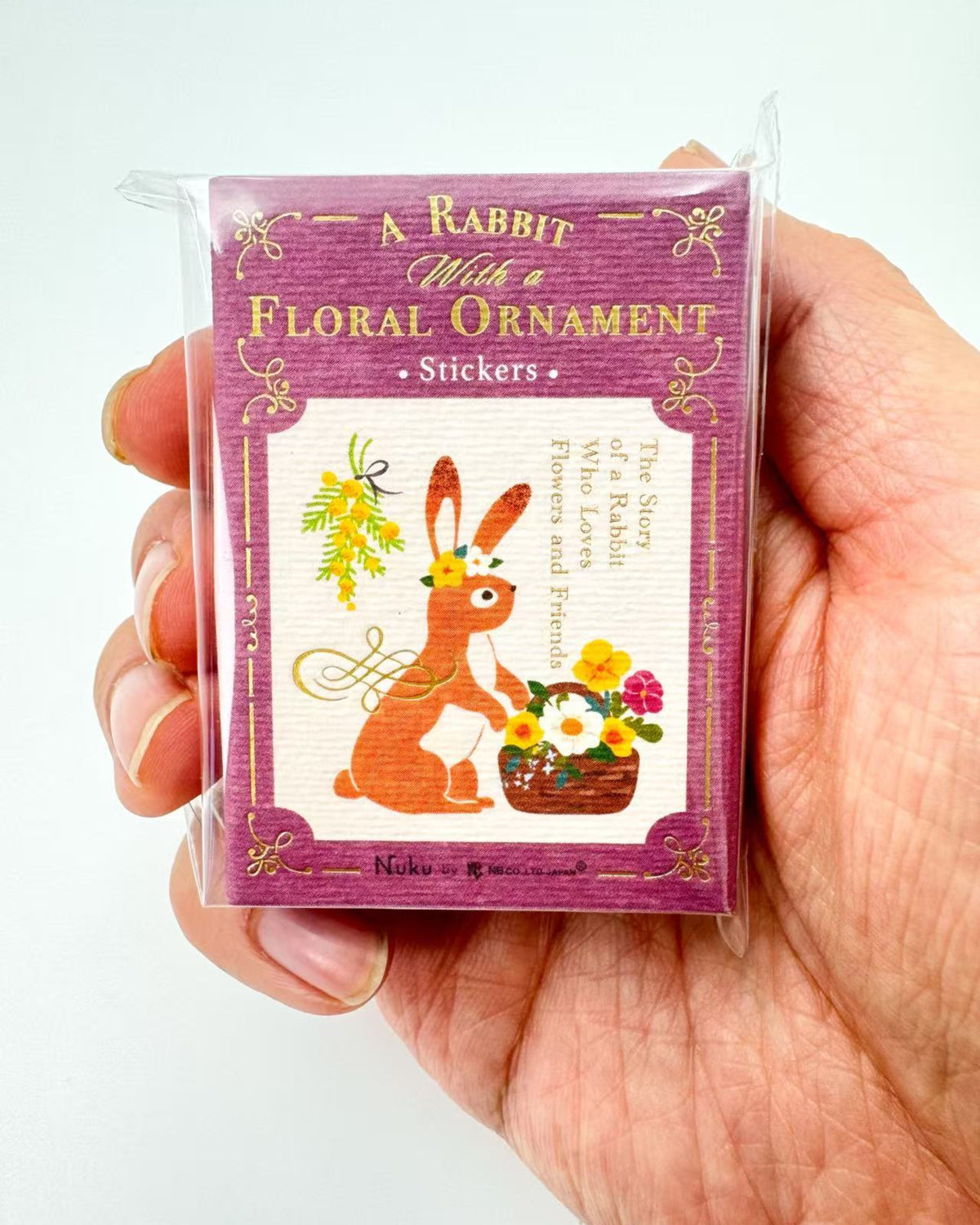 RESSA PANDA BOOKS | MINI BOOK WASHI FLAKE STICKERS | NB