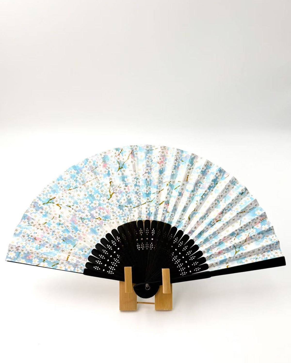 HAND-DYED YUZEN WASHI PAPER FOLDING FAN | TANIGUCHI SHOYUDO