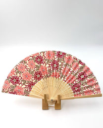 HAND-DYED YUZEN WASHI PAPER FOLDING FAN | TANIGUCHI SHOYUDO