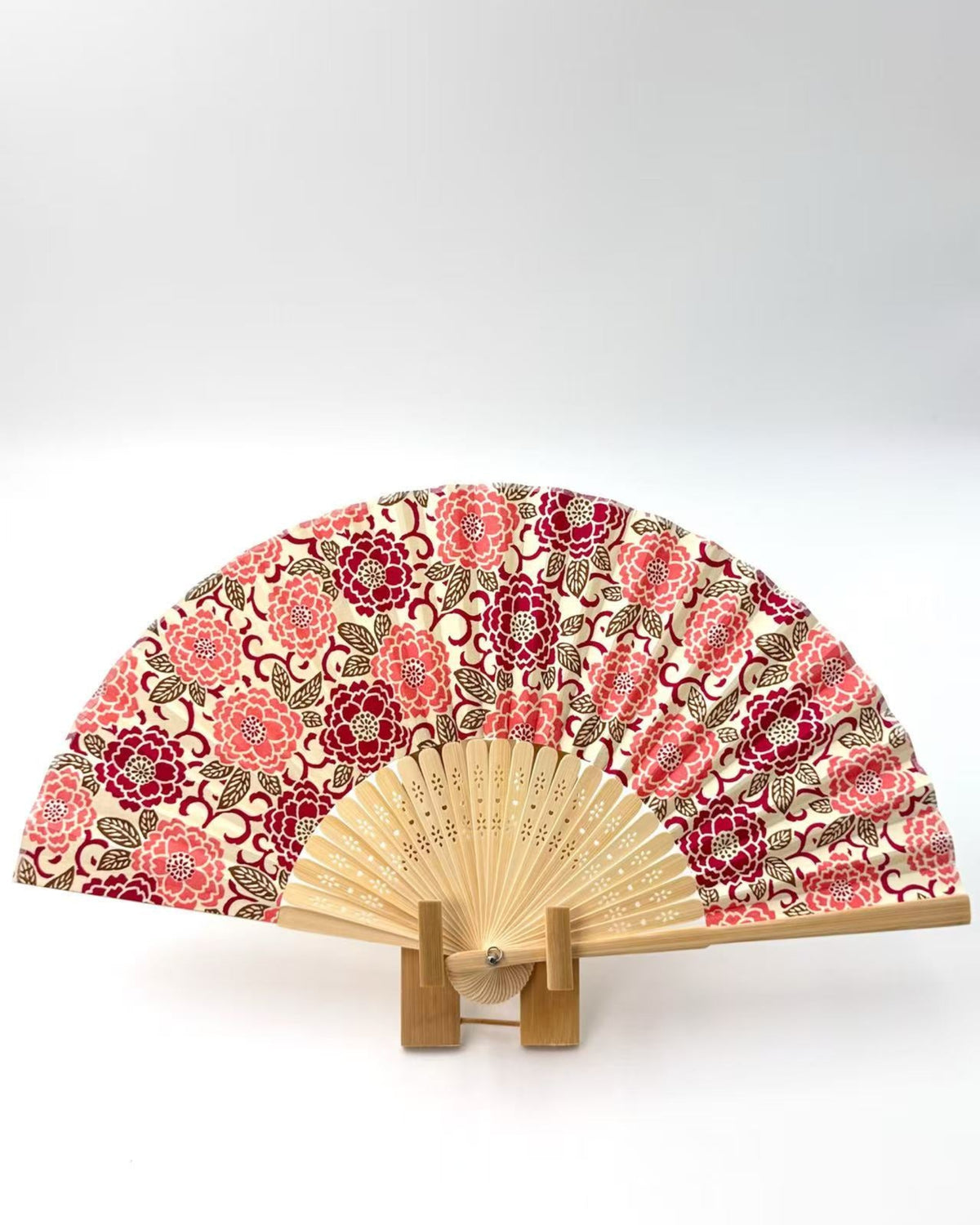 HAND-DYED YUZEN WASHI PAPER FOLDING FAN | TANIGUCHI SHOYUDO