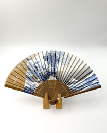 JAPANESE FOLDING FAN | THE GREAT WAVE | YAMAMOTOJIN