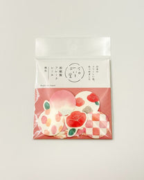 DECORATION FLAKE STICKER | PEACH | FURUKAWASHIKO