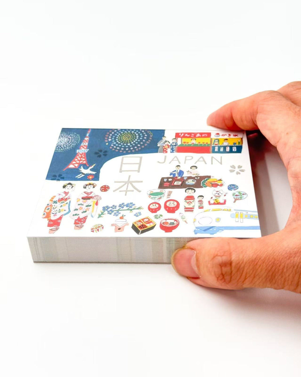 JAPANESE ARTIST ILLUSTRATED MEMO PAD | ART &amp; NATURE COLLECTION | Hyogensha
