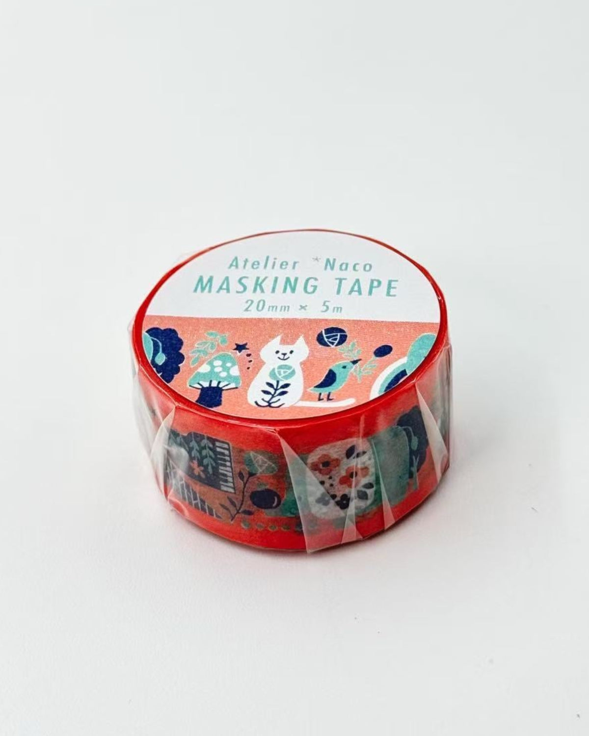 ATELIER NACO | ILLUSTRATED WASHI TAPE WOODLAND ANIMALS COLLECTION