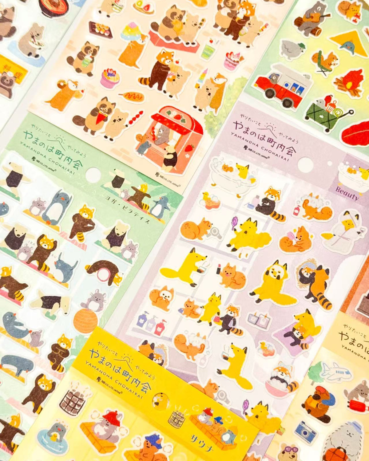 YAMANOHA CHOONAIKAI LITTLE ANIMAL NEIGHBOURHOOD | STICKERS | NB