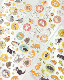 YUFUMI | JAPANDES WASHI ANIMAL STICKERS | NB