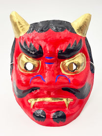 JAPANESE TRADITIONAL FOLKLORE MASK - ONI, TENGU &amp; KITSUNE | OZAWA