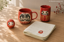 JAPANESE GIFT SET | DARUMA WISHES