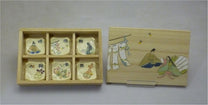 HANDMADE JAPANESE CHOPSTICK REST SET | THE TALE OF GENJI | TOUSENGAMA 陶泉窯